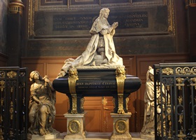 église saint-eustache paris tombeau colbert